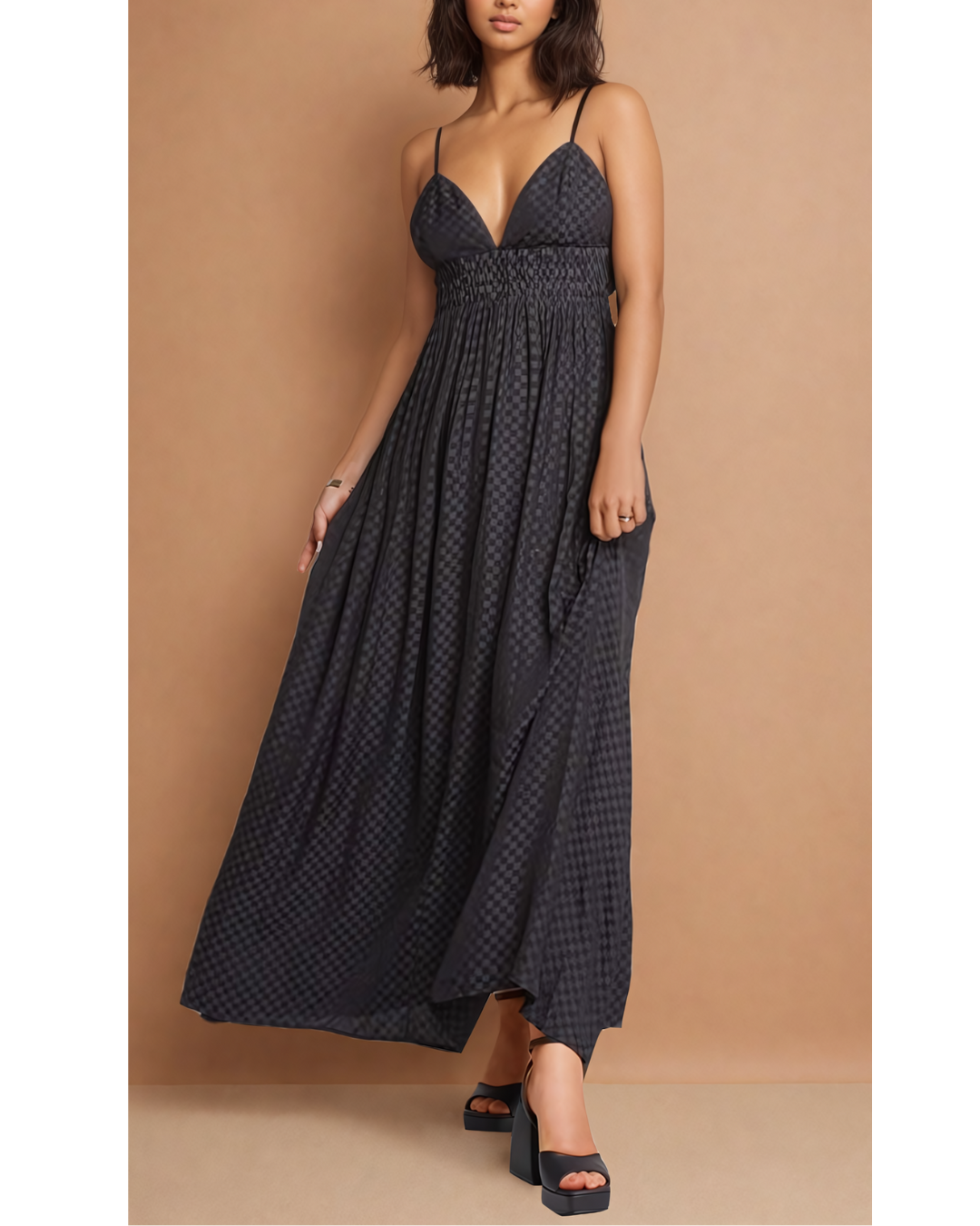 corset drop waist maxi dress Women's Long Satin Corset Dress