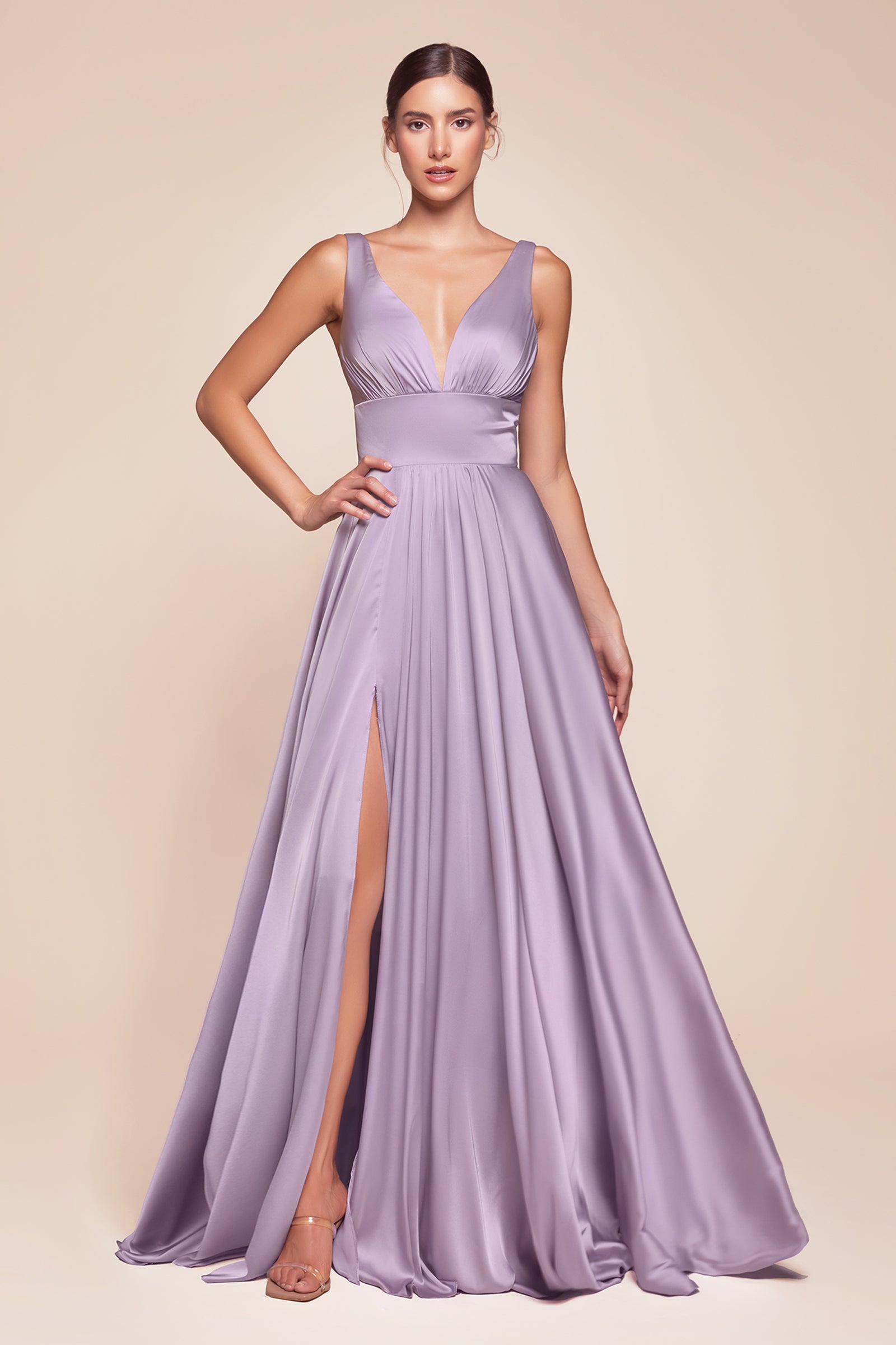 Jodie Soft Satin A-Line Maxi Dress (2-8) – AHZURI