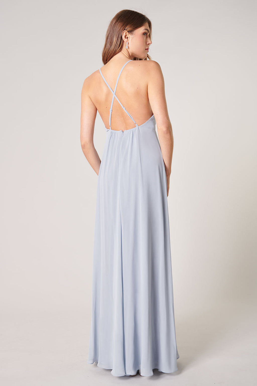 Adelyn Criss Cross Back Maxi Dress