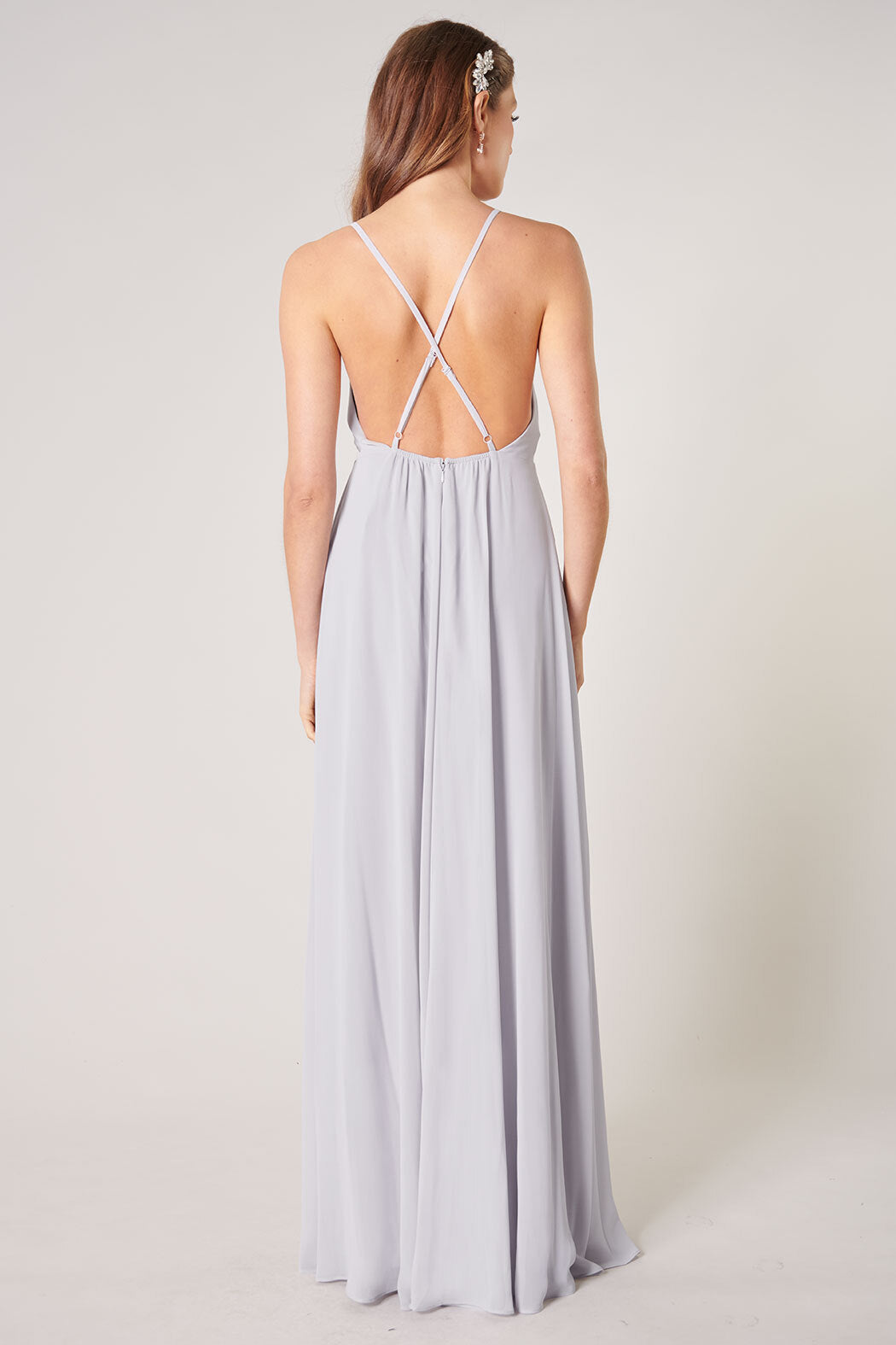 Adelyn Criss Cross Back Maxi Dress