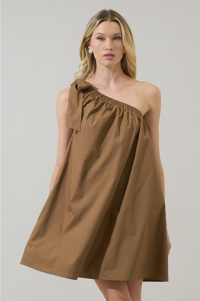 
                      
                        Adley One Shoulder Mini Dress
                      
                    