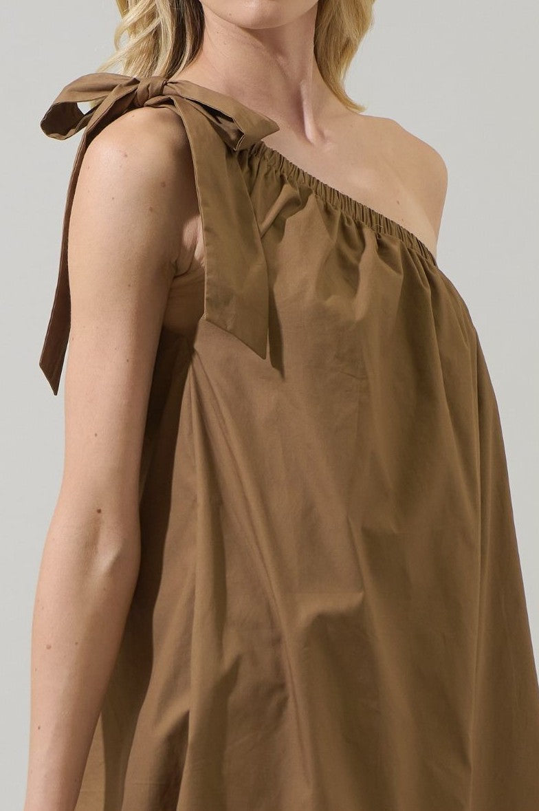 Adley One Shoulder Mini Dress