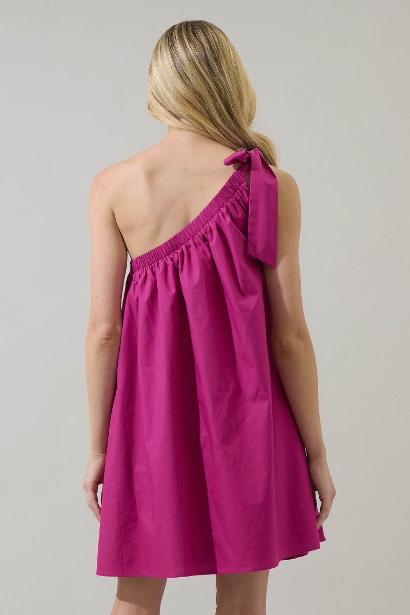Adley One Shoulder Mini Dress