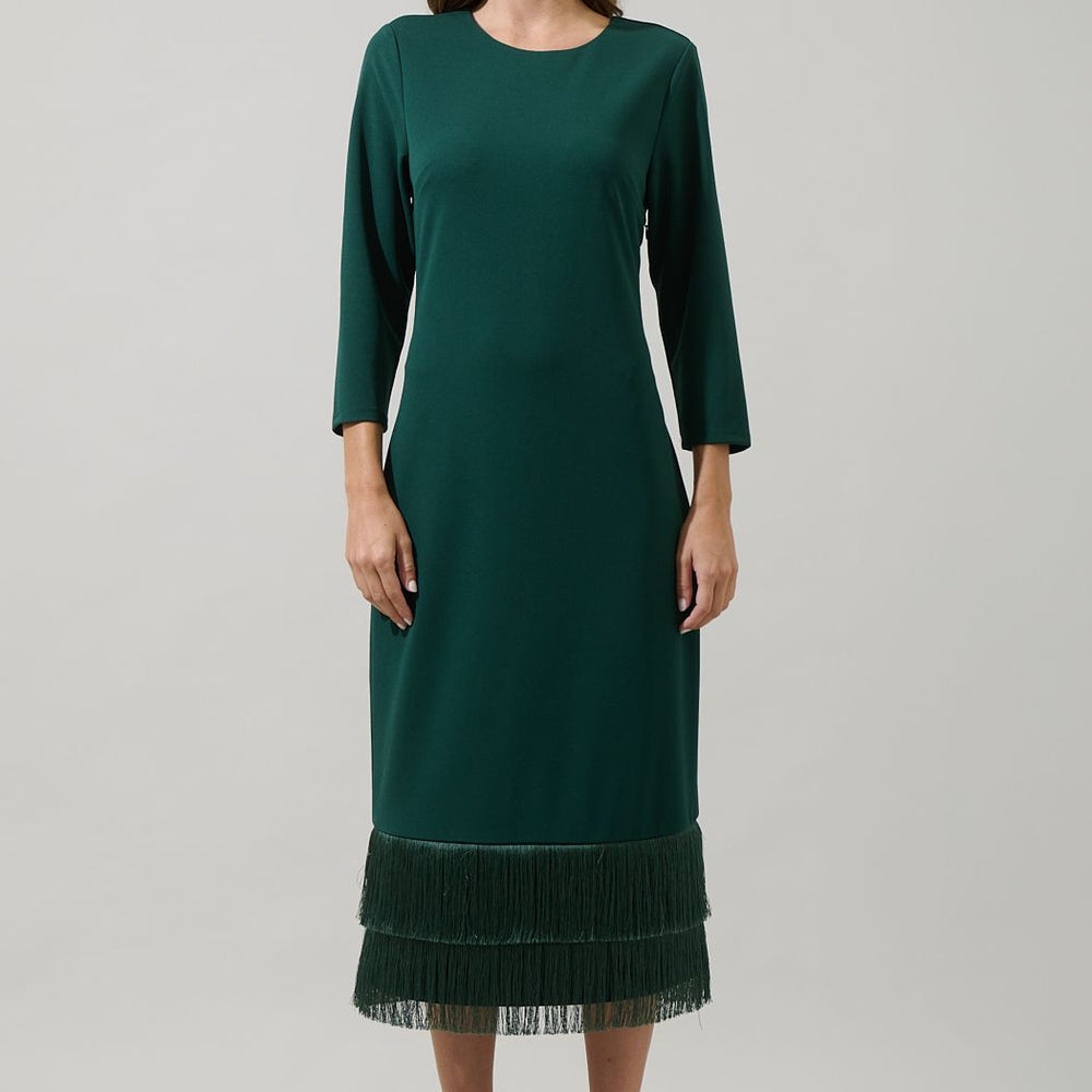 Alannah Fringe Midi Dress