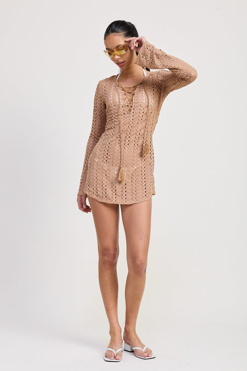 Arya Mini Cover Up Dress