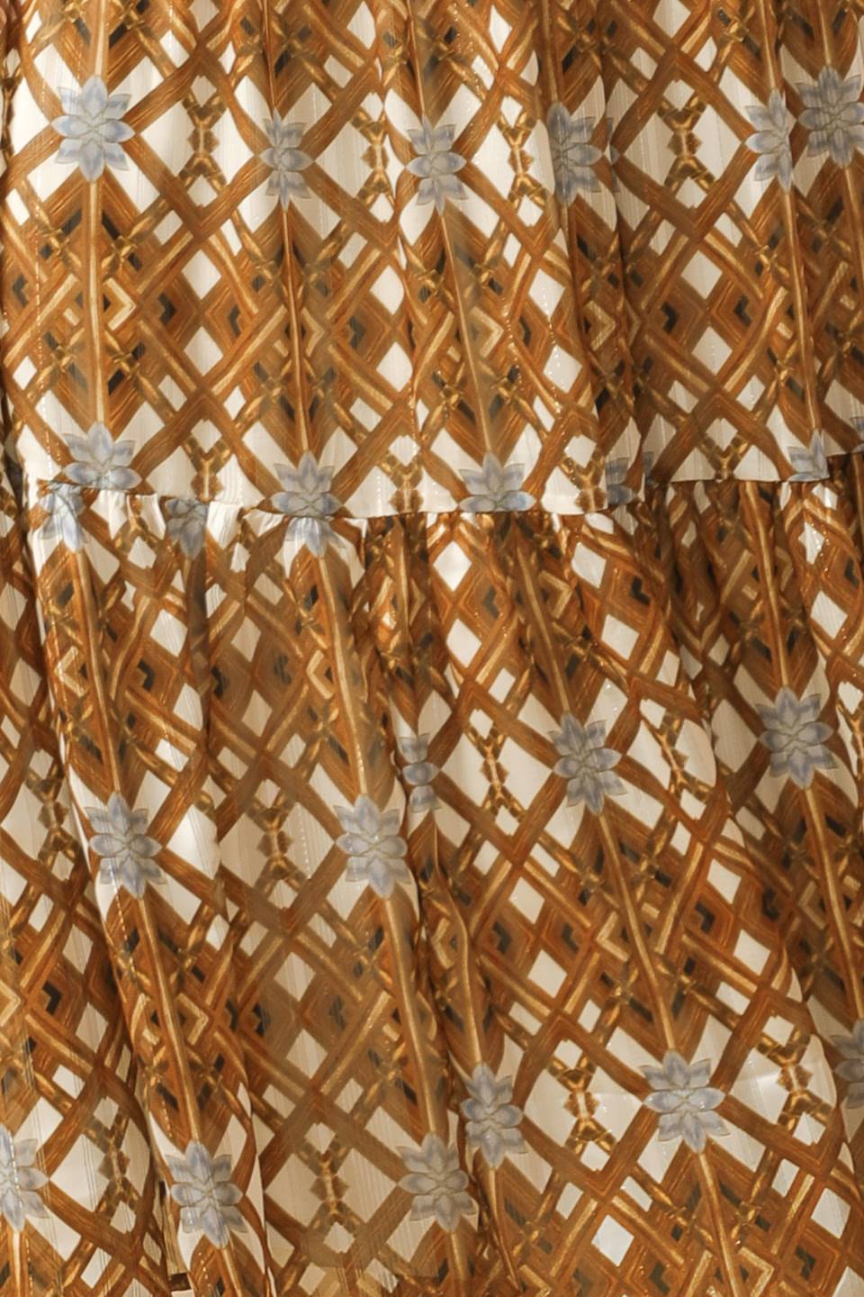 Bea Long Sleeve Chiffon Maxi Dress