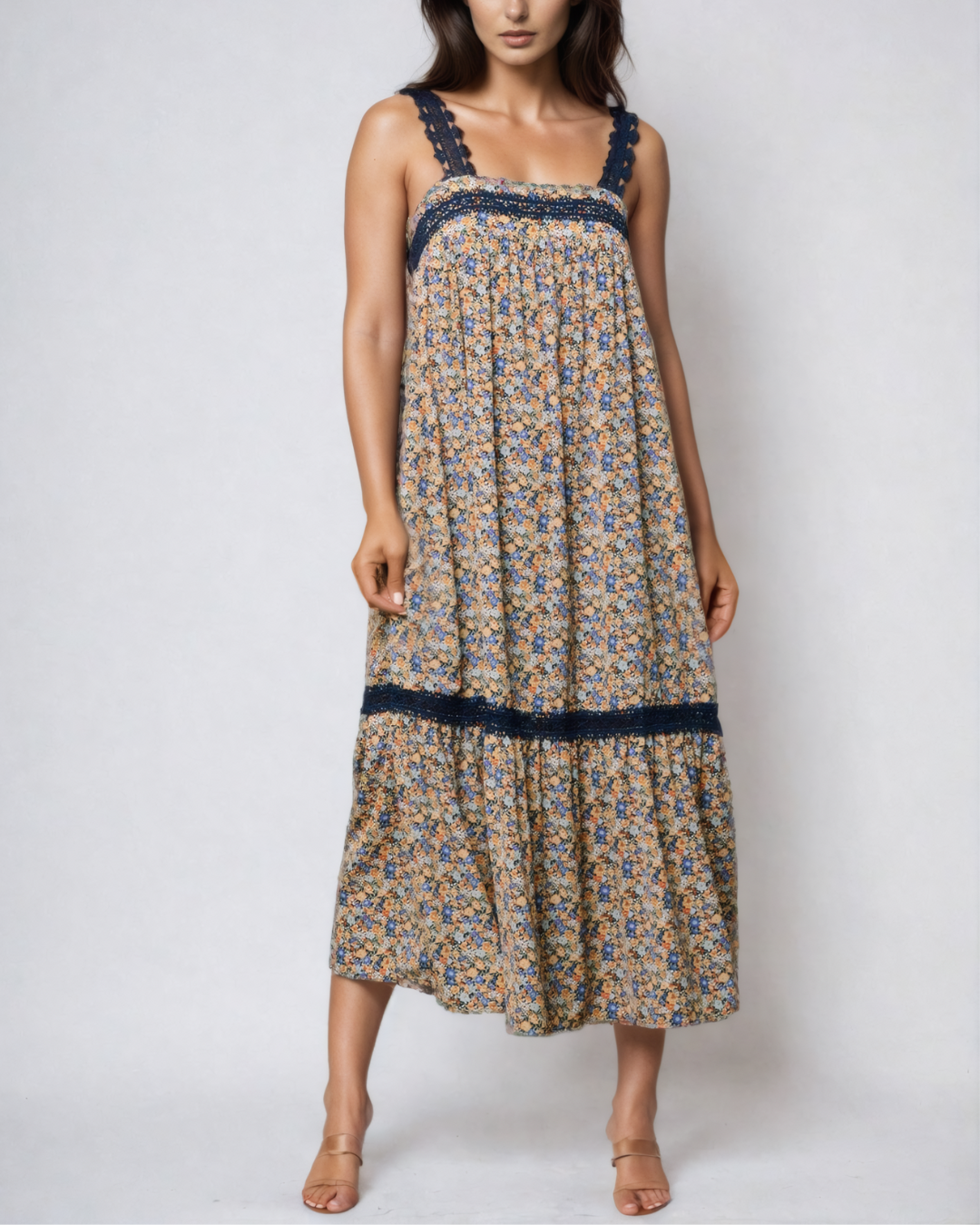 Bella Floral Maxi Dress