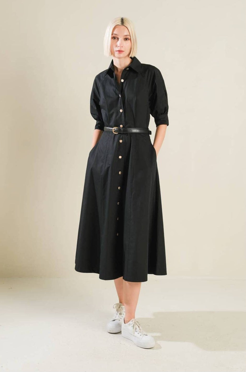 Blair Midi Shirt Dress