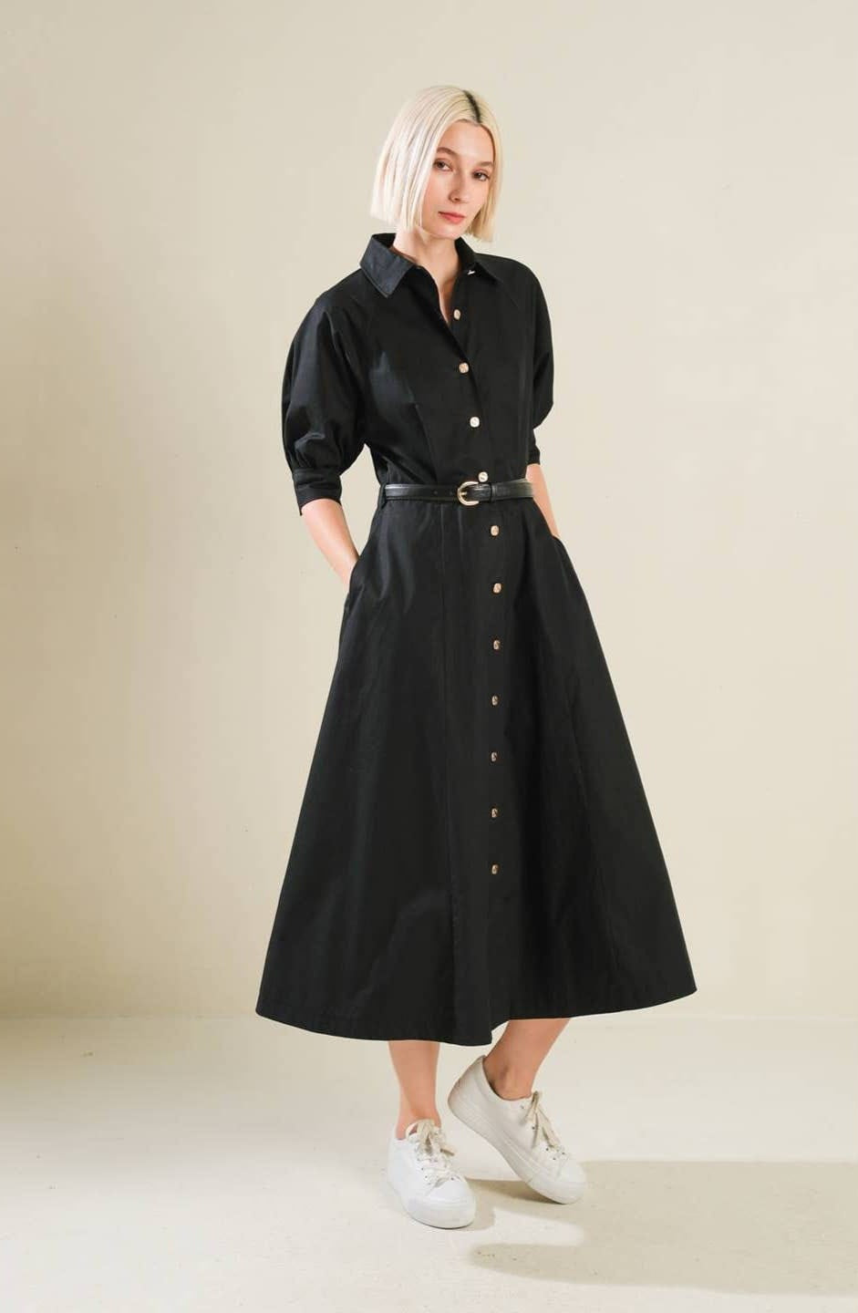 Blair Midi Shirt Dress