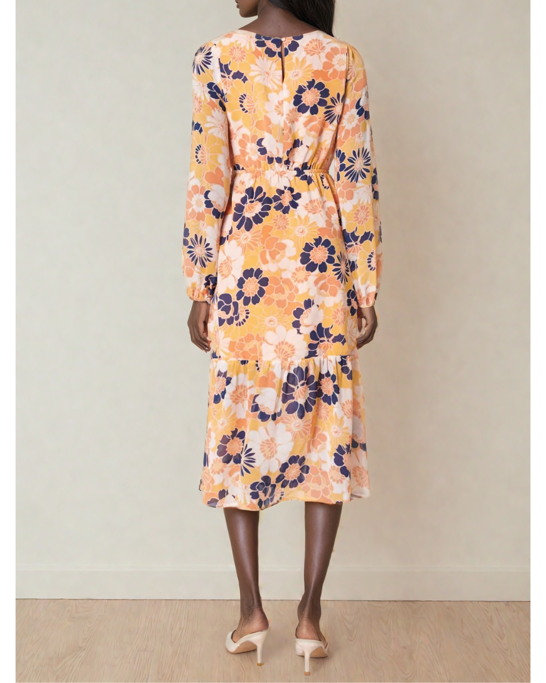 Blossom Boho Midi Dress