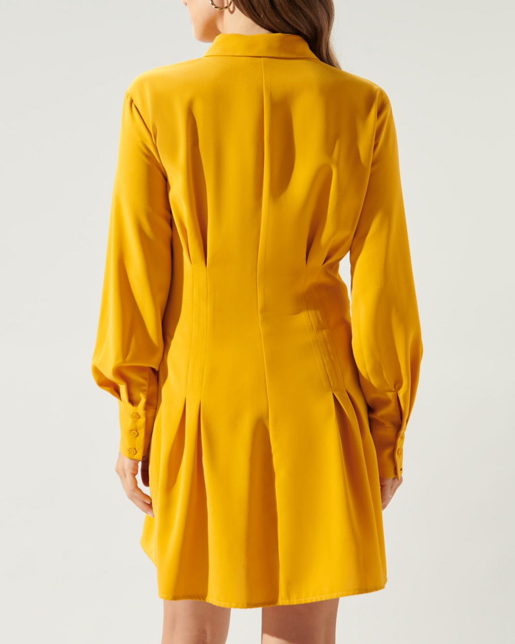 Clover Button Front Mini Dress