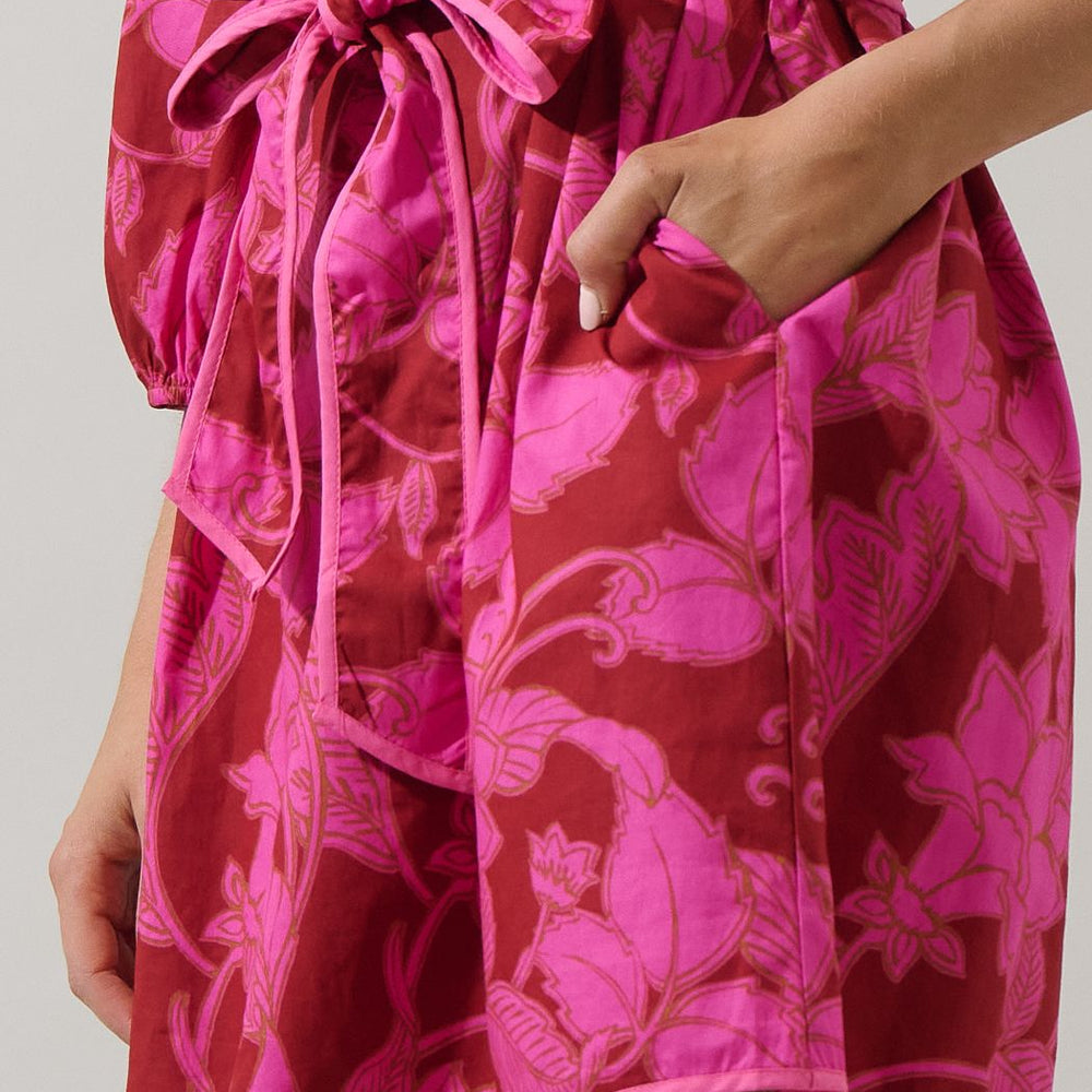 
                      
                        Craney Floral Collared Mini Dress
                      
                    