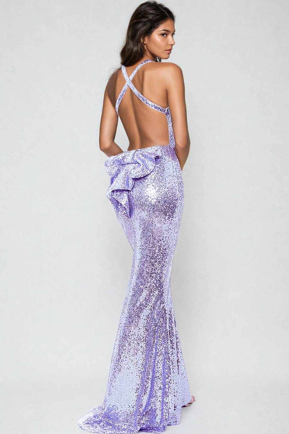Emilia Sequin Maxi Gown