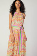 Erykah Bohemian Halter Neck Dress