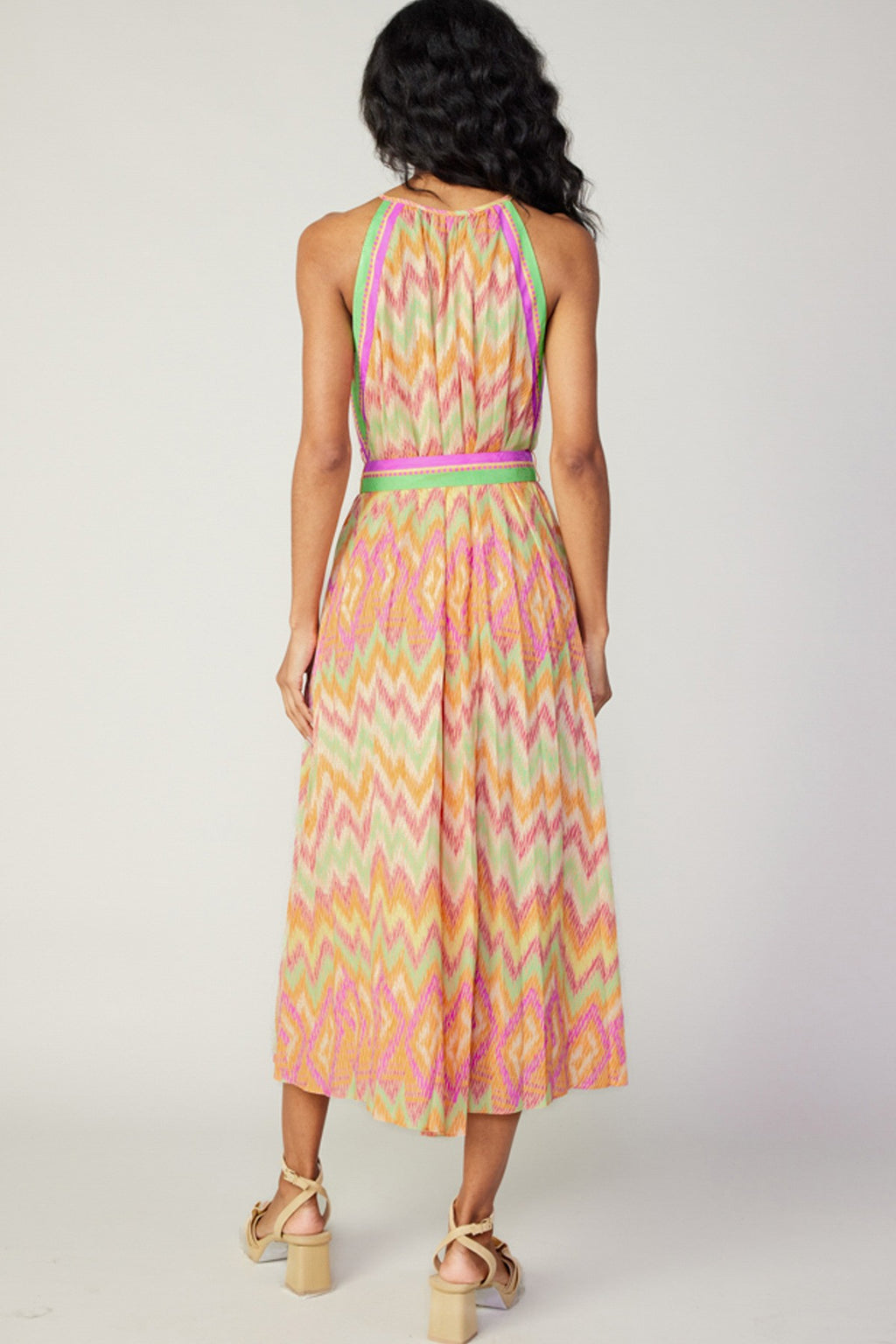Erykah Bohemian Halter Neck Dress