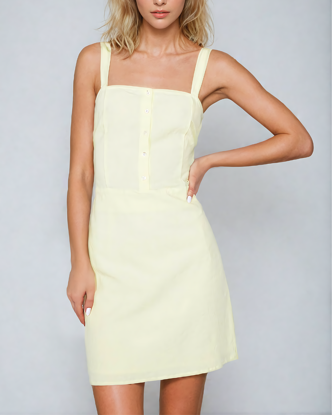 Hollie Linen Mini Dress