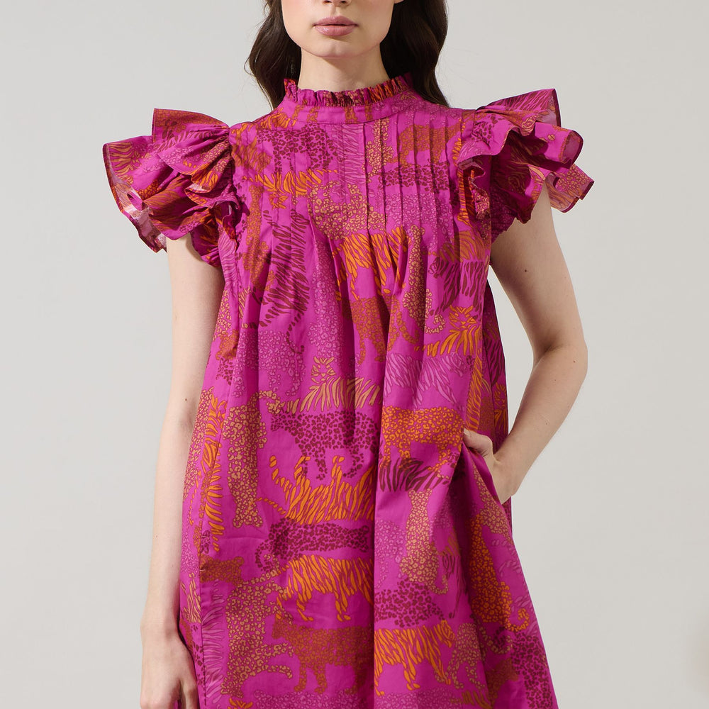 In the Jungle Shift Mini Dress