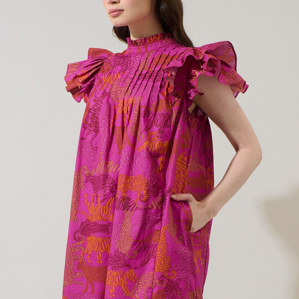 
                      
                        In the Jungle Shift Mini Dress
                      
                    