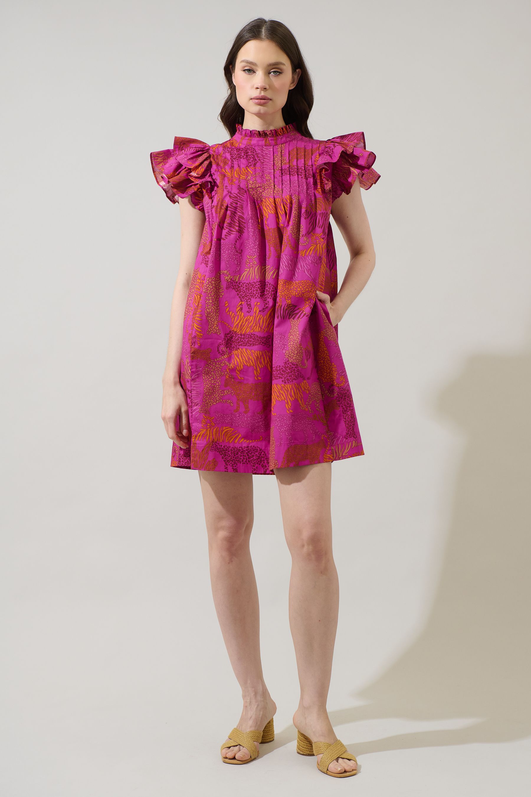 In the Jungle Shift Mini Dress