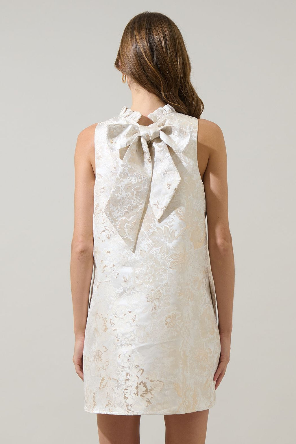 Jaiyana_Jacquard_Trapeze_Mini_Dress