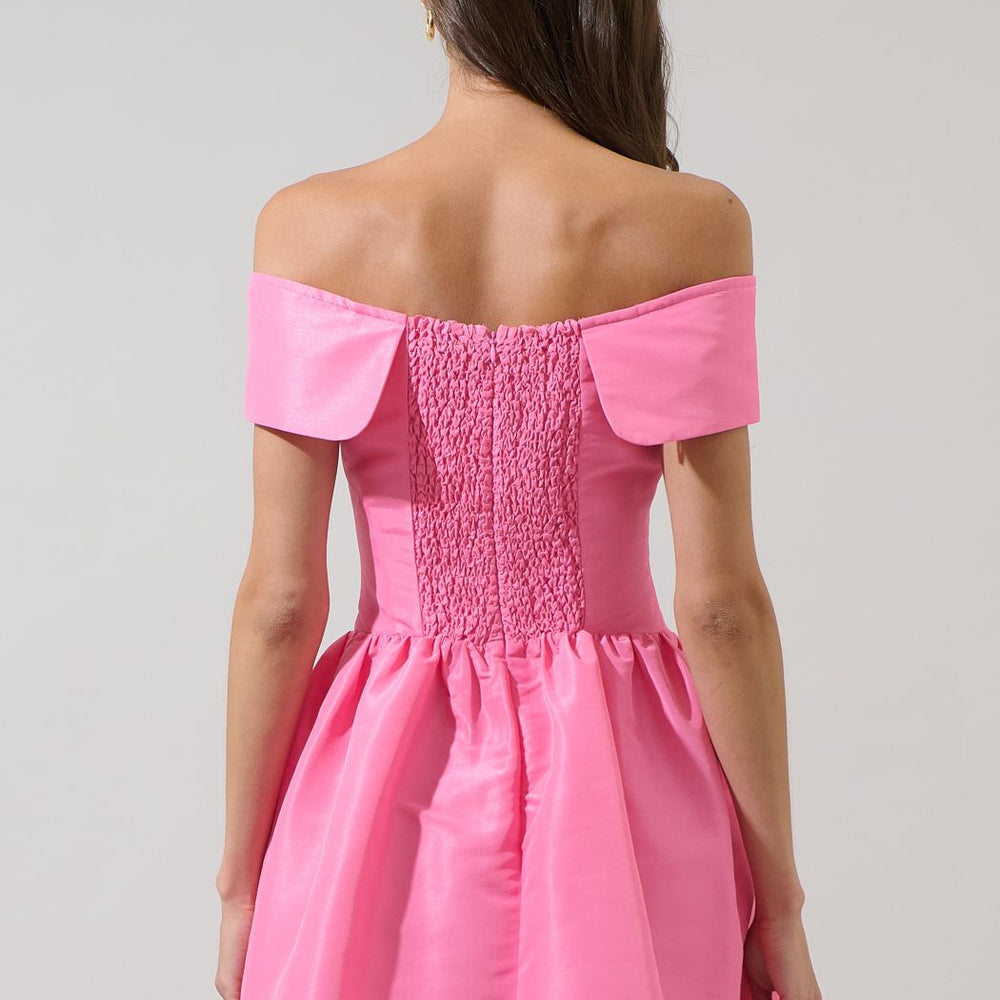 
                      
                        Jessica Off the Shoulder Mini Dress
                      
                    