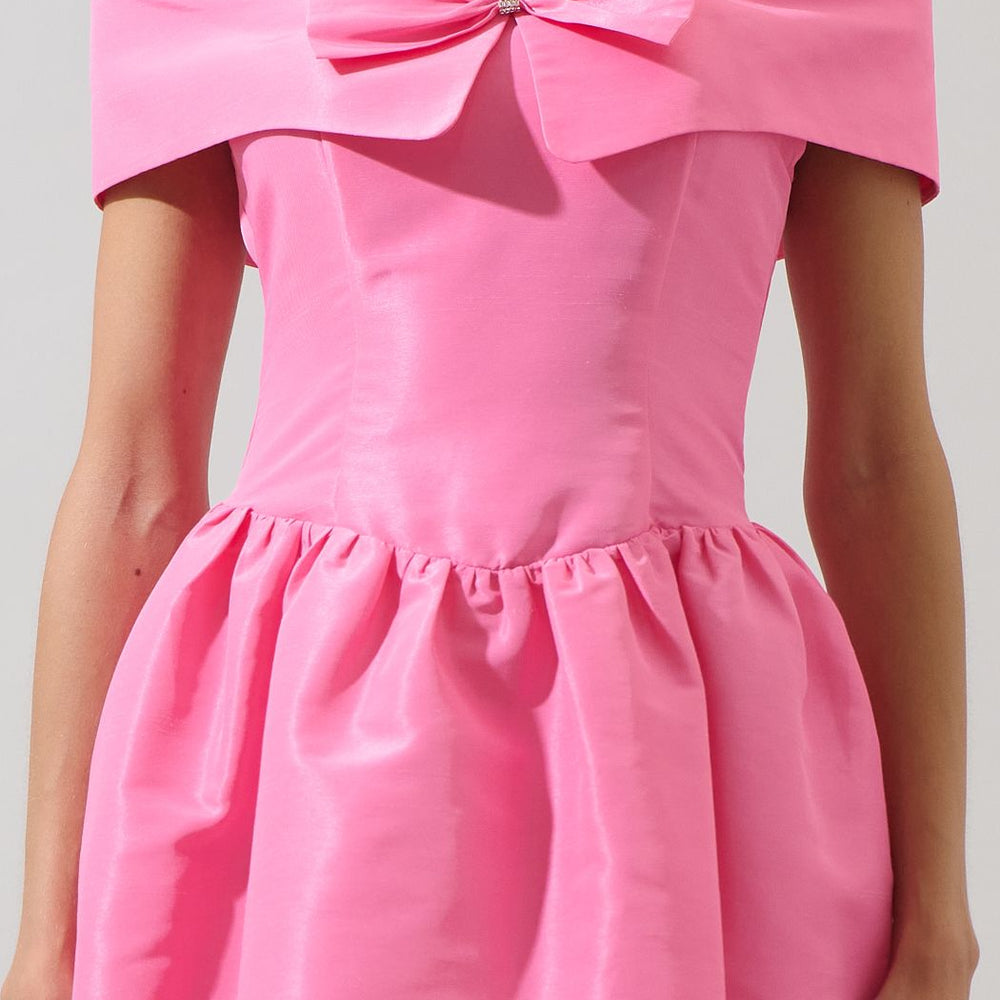 
                      
                        Jessica Off the Shoulder Mini Dress
                      
                    