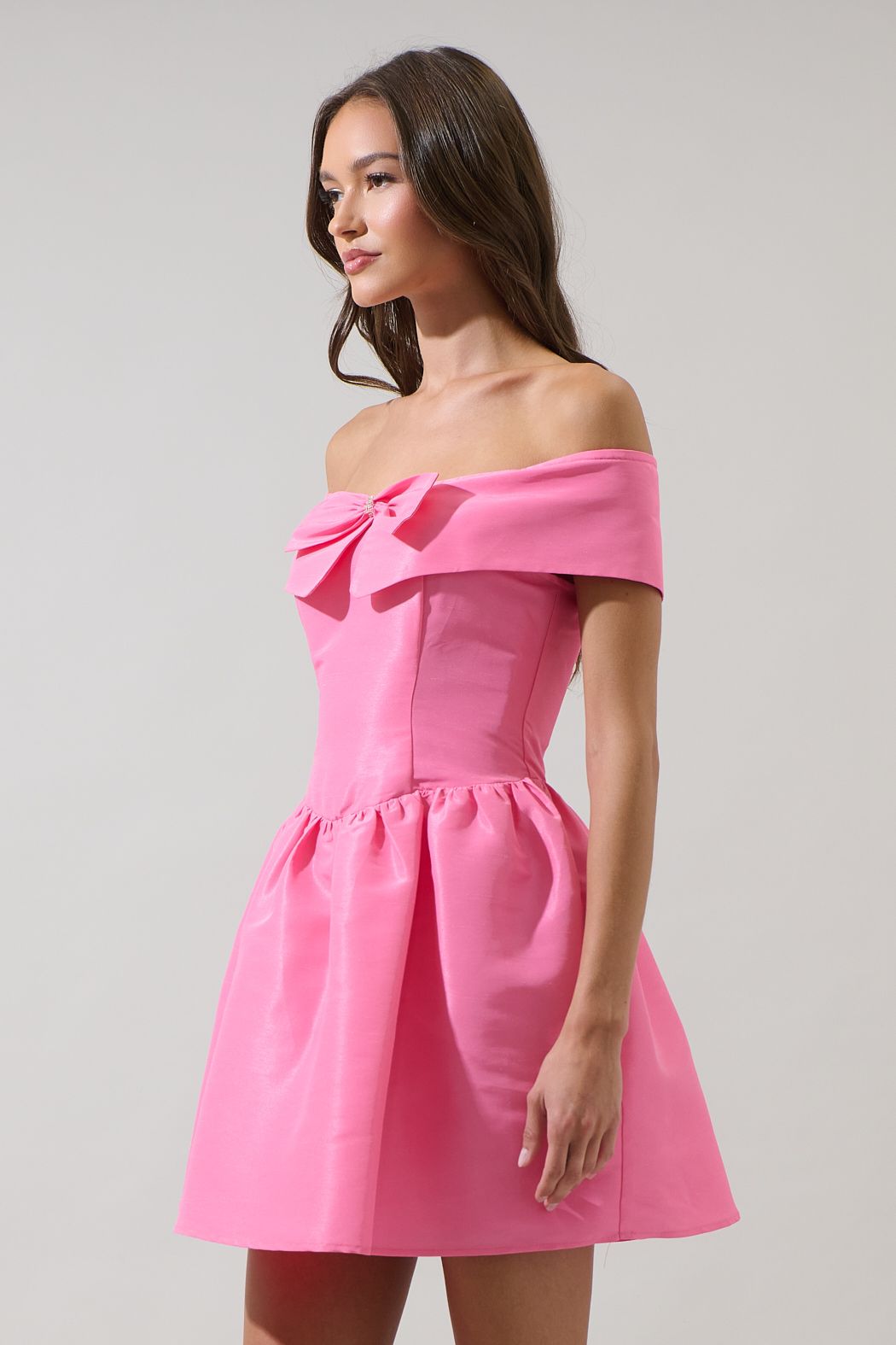 Jessica Off the Shoulder Mini Dress