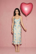 Kira Slip Satin Maxi Dress