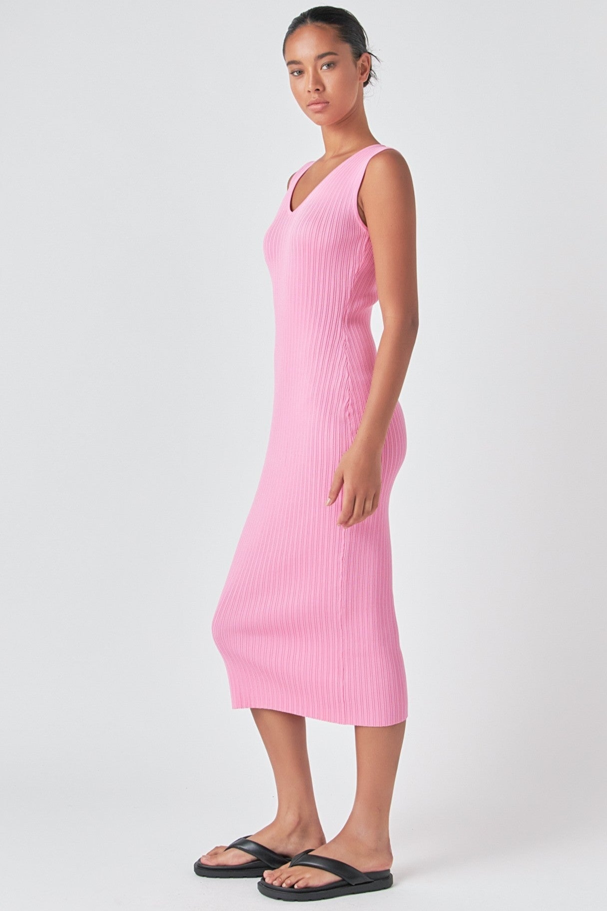 Leilani Ribbed Sleeveless Maxi Dress