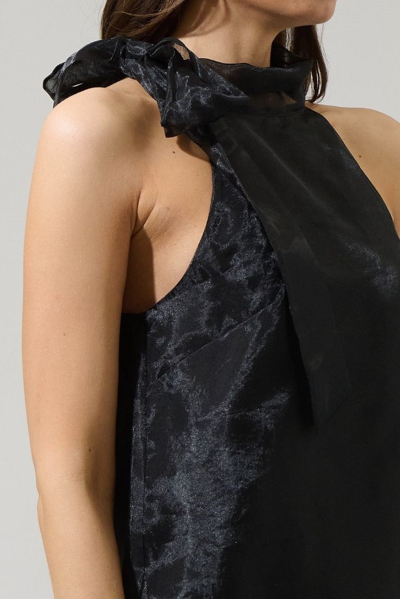 London Organza Mini Dress