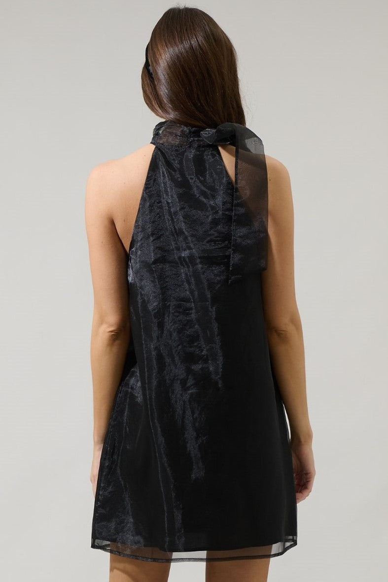 London Organza Mini Dress