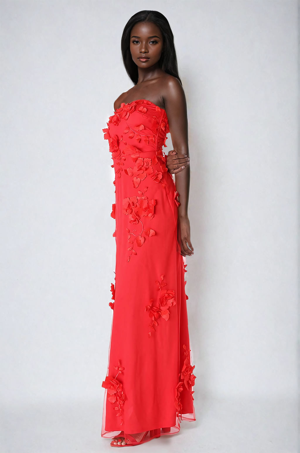 Love Scarlet Floral Maxi Dress