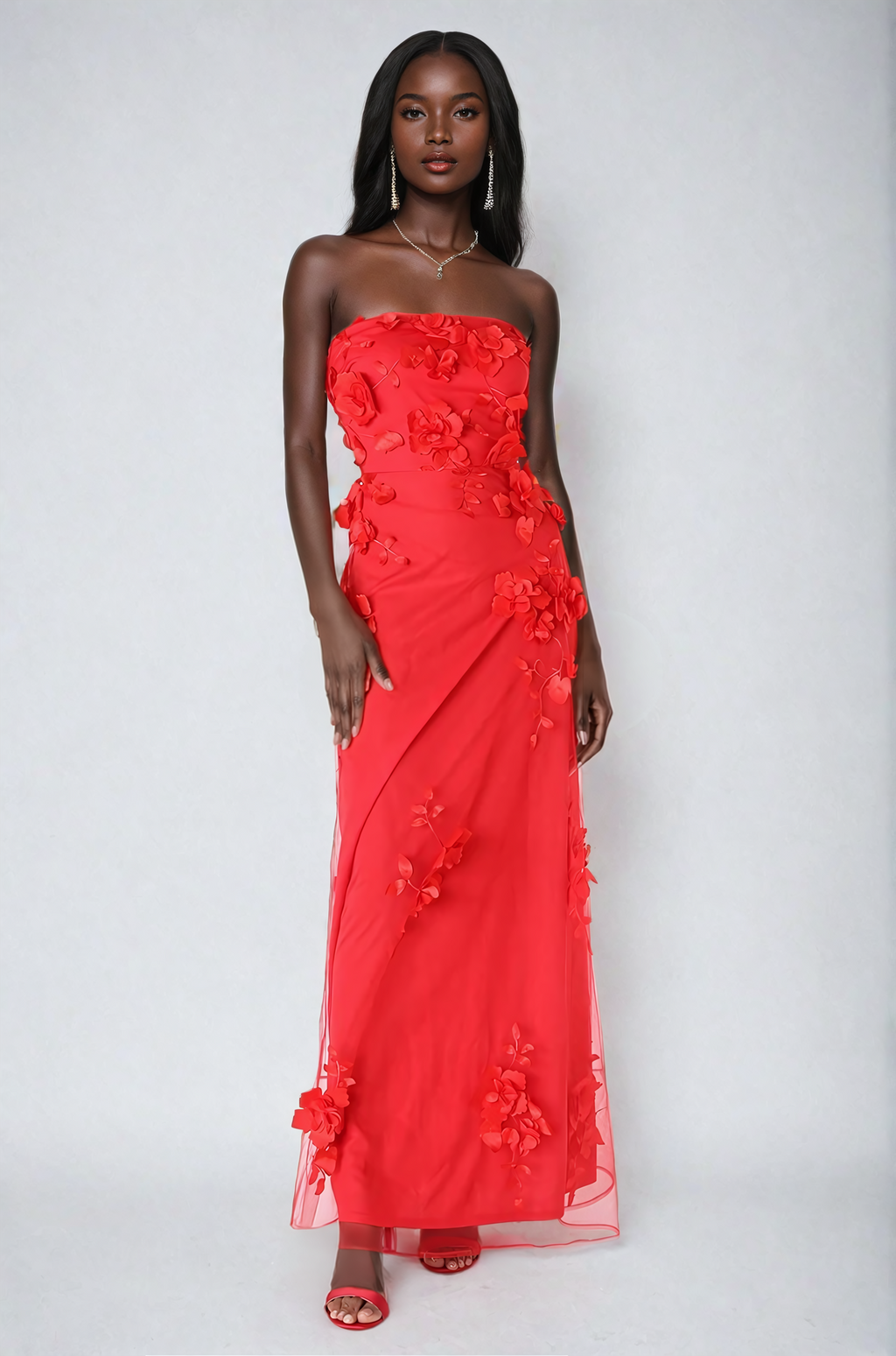 Love Scarlet Floral Maxi Dress