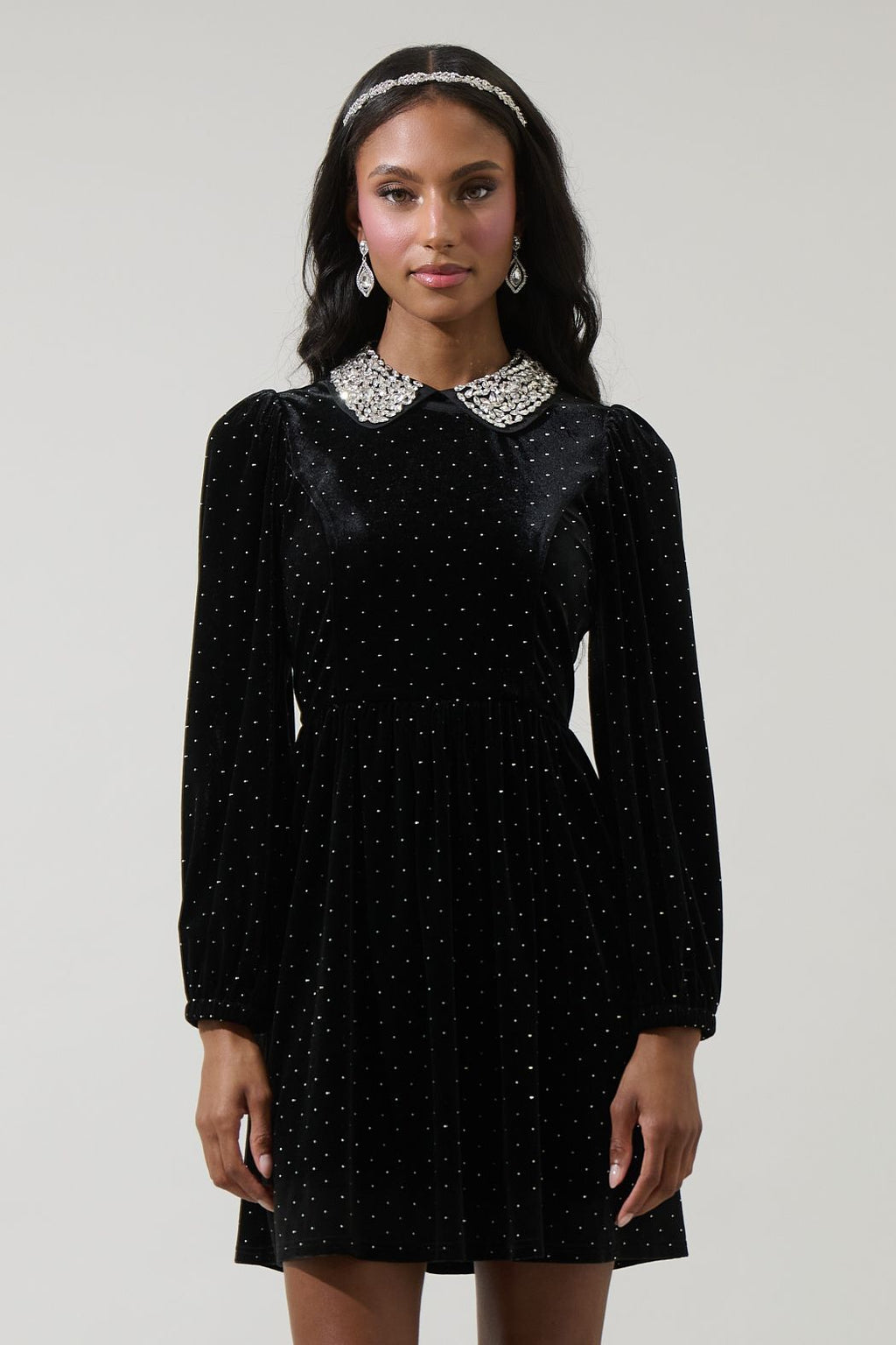 Lydia Polka Dot Mini Dress