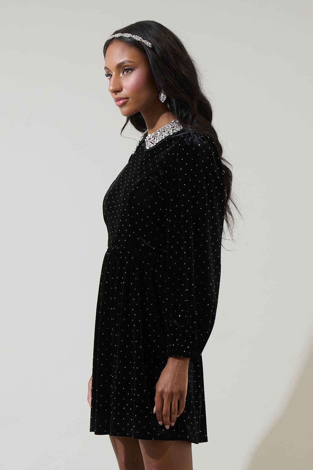 Lydia Polka Dot Mini Dress