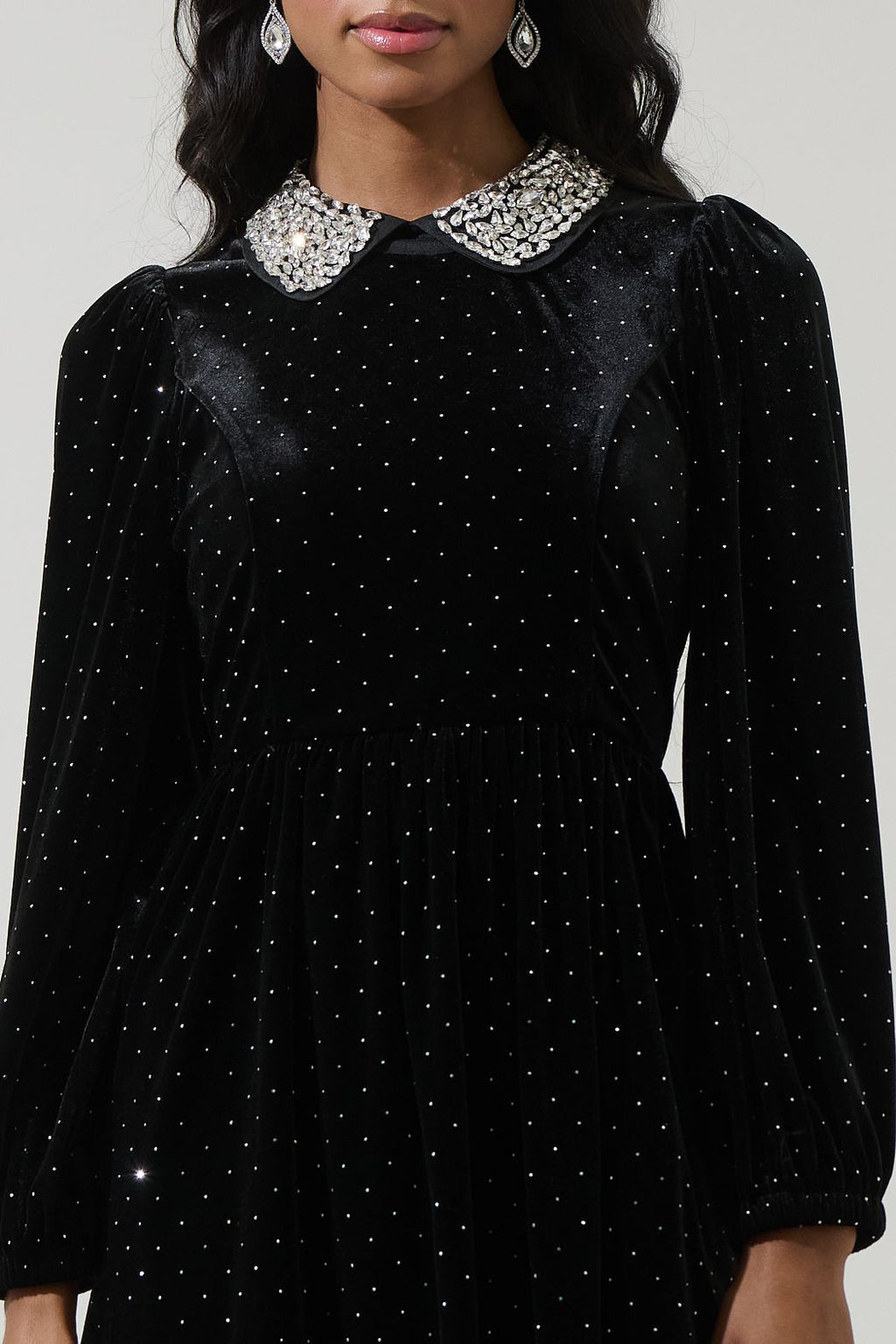 Lydia Polka Dot Mini Dress