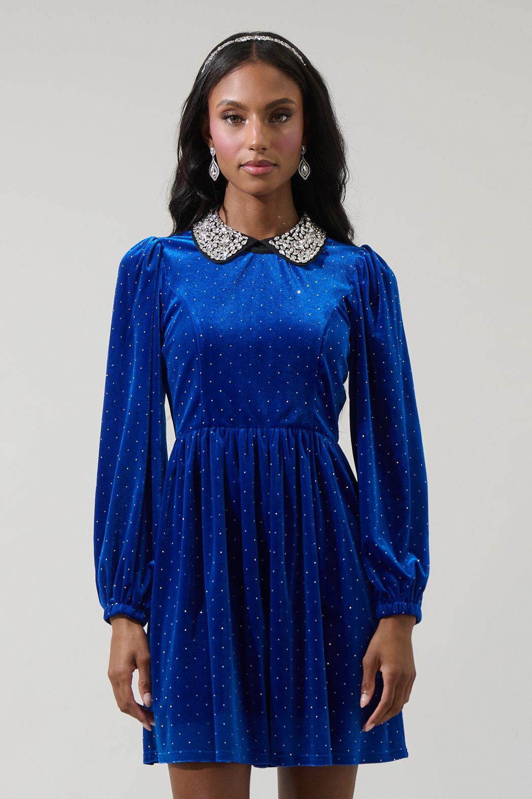 Lydia Polka Dot Mini Dress