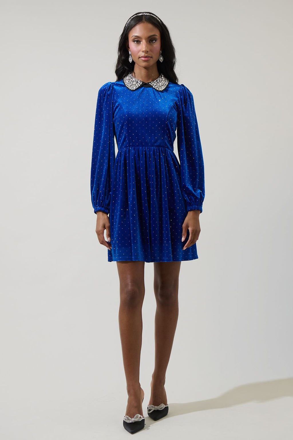 Lydia Polka Dot Mini Dress