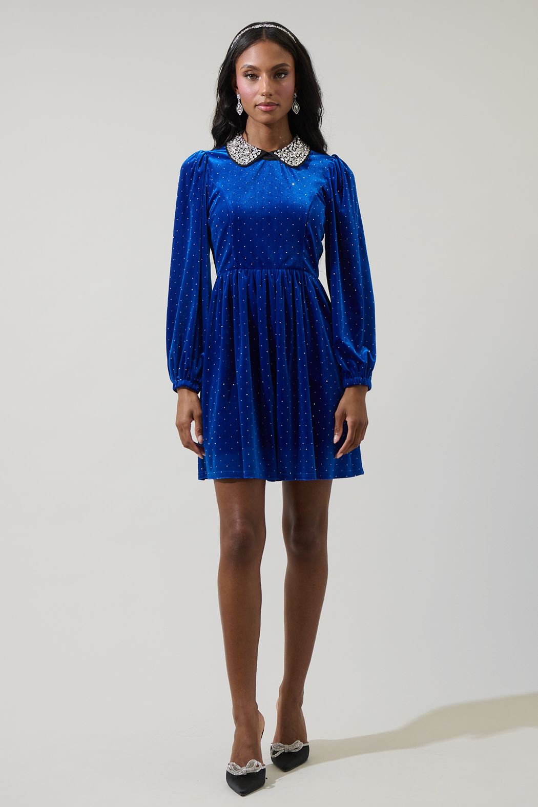 Lydia Polka Dot Mini Dress