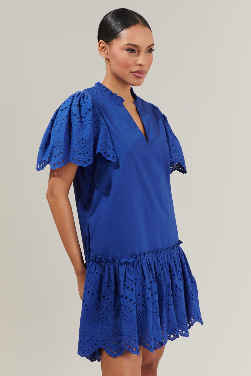 Marlee Eyelet Mini Dress