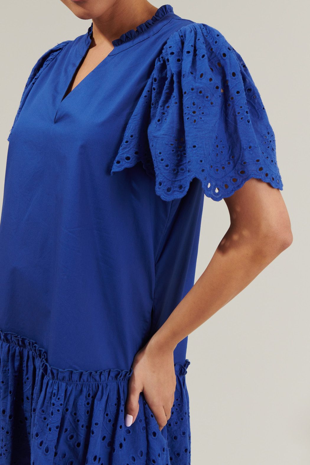 Marlee Eyelet Mini Dress