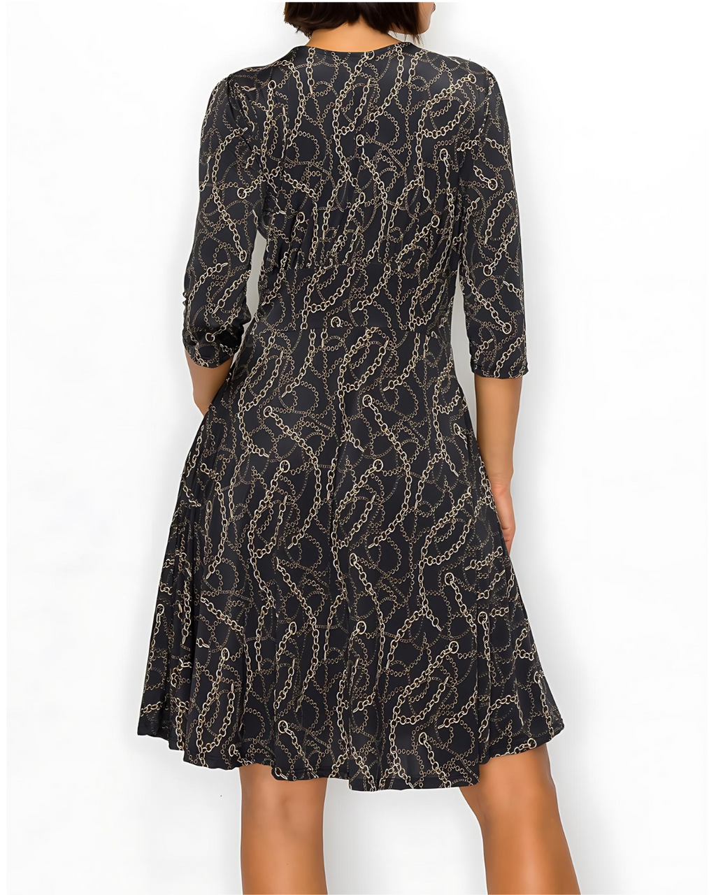 Morgan Crossover Midi Dress