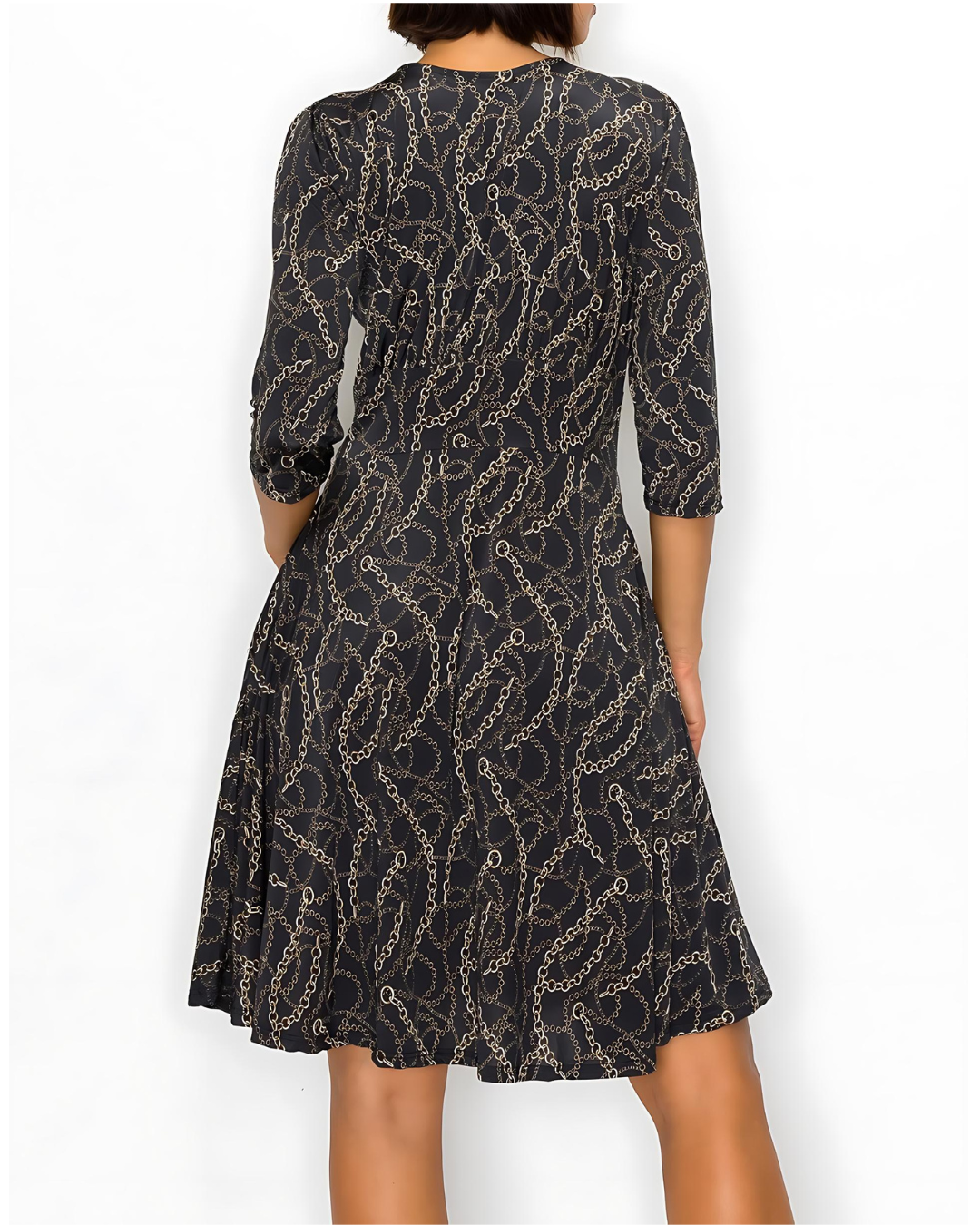 Morgan Crossover Midi Dress