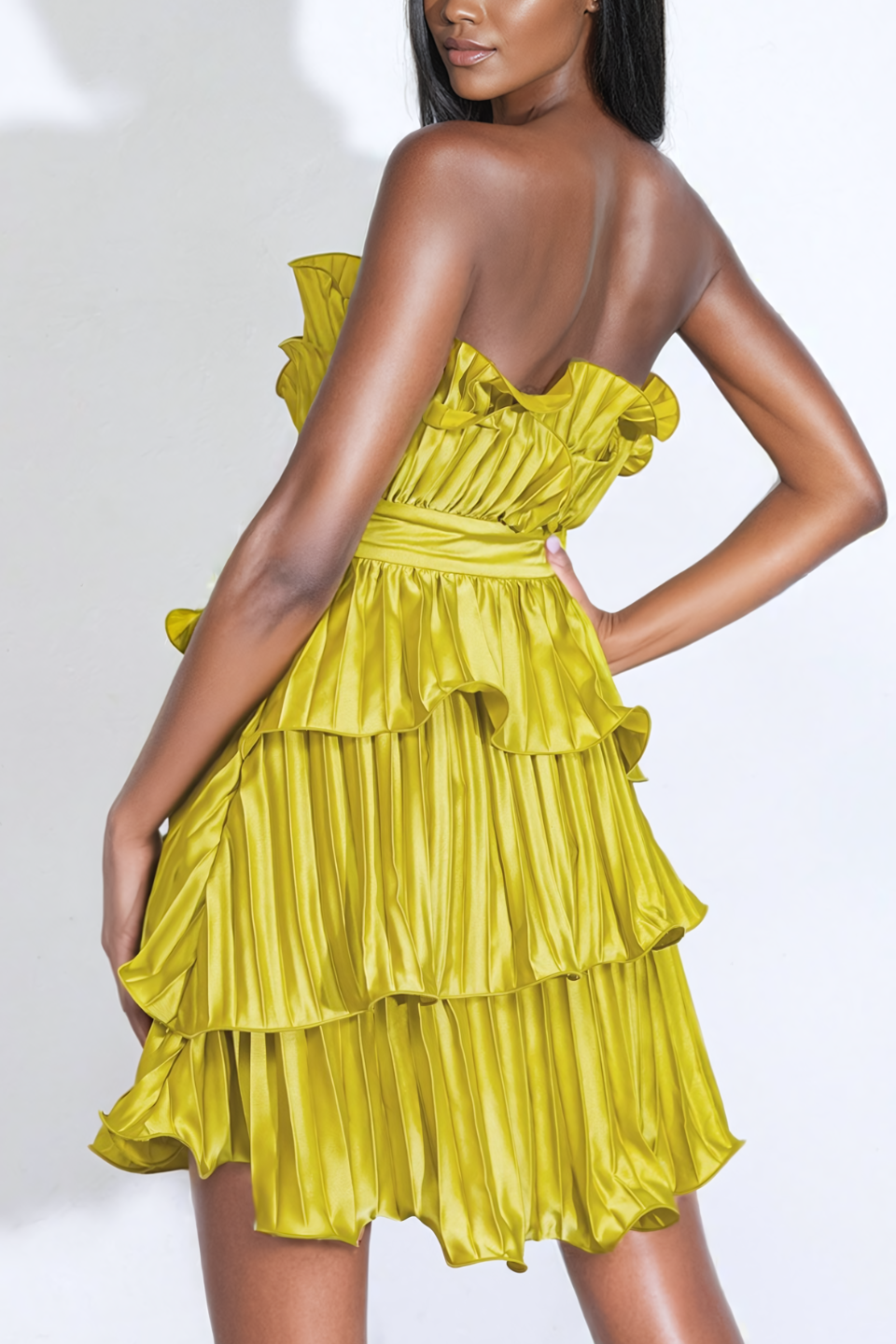 Olivia Tiered Mini Dress