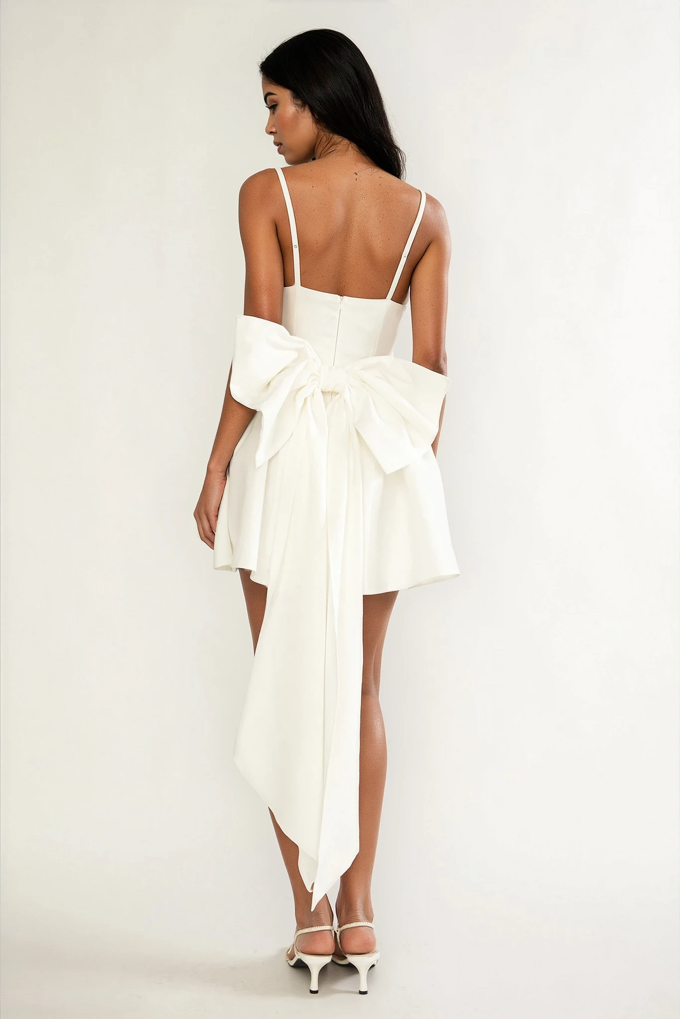 Olivia Drape Folded Mini Dress