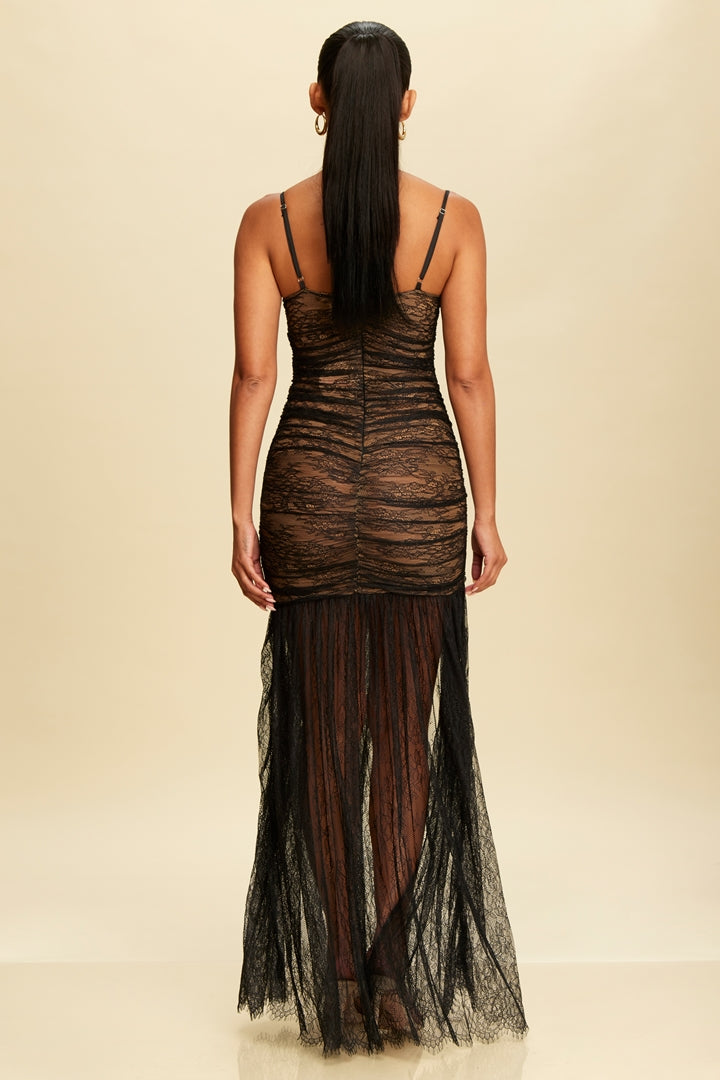 Romani Lace Affair Maxi Dress