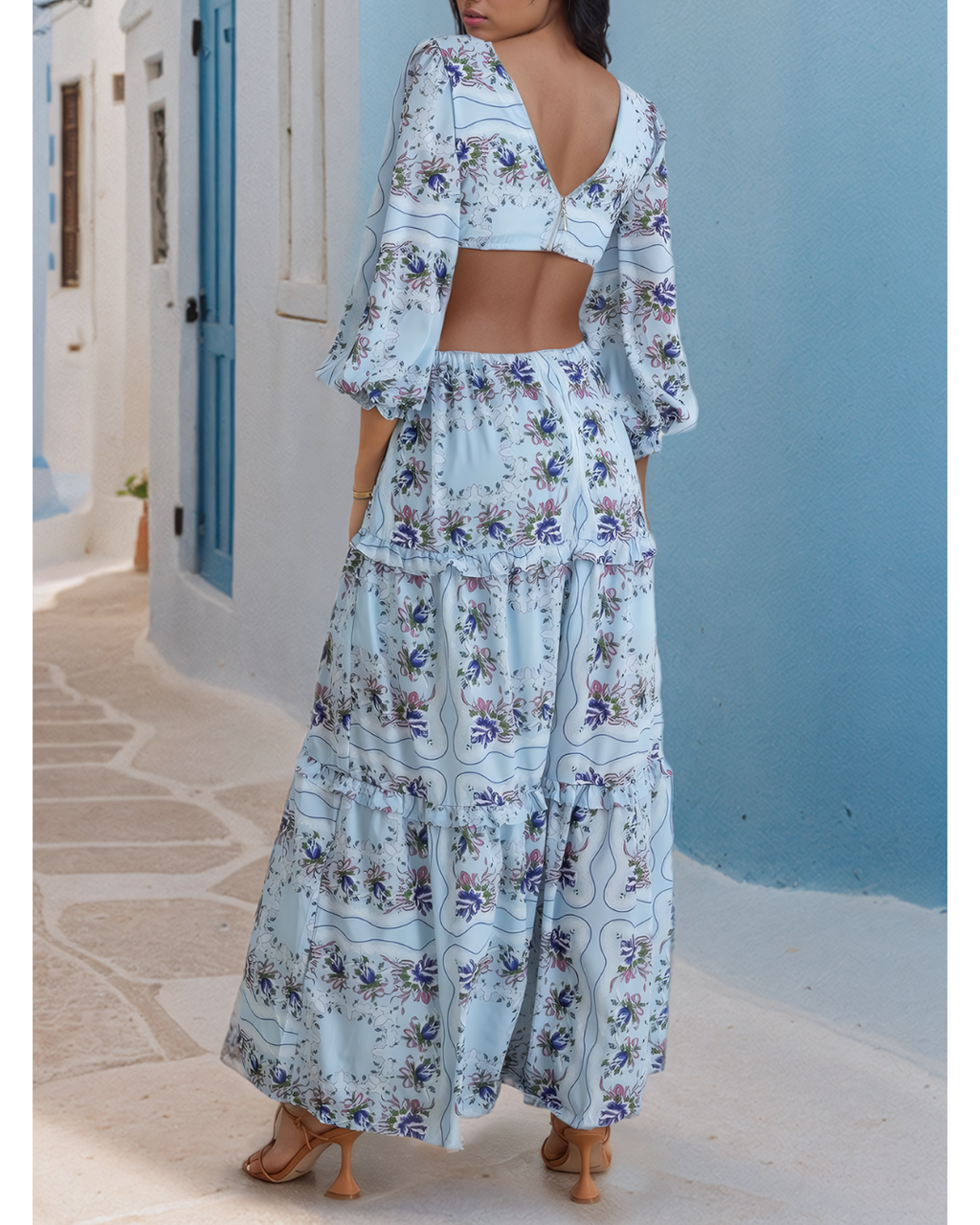 Rosalina Floral Maxi Dress