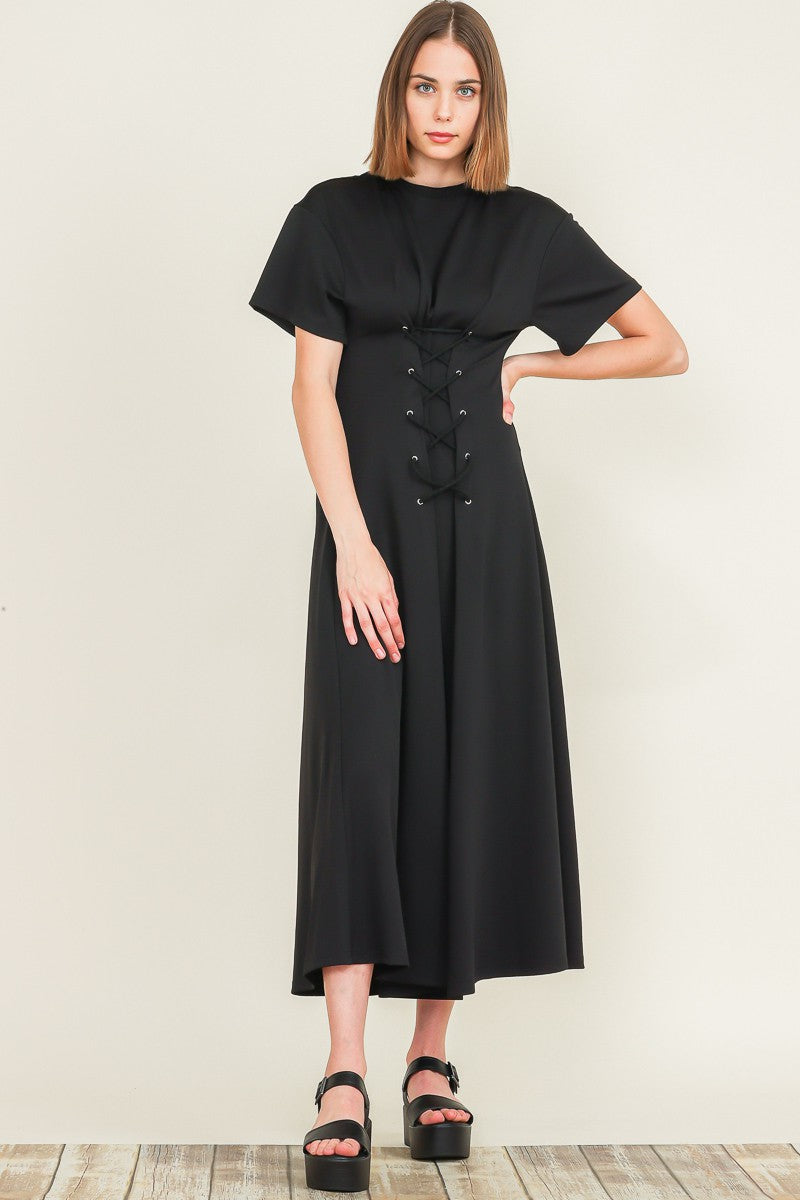 Shilah Corset Midi Dress