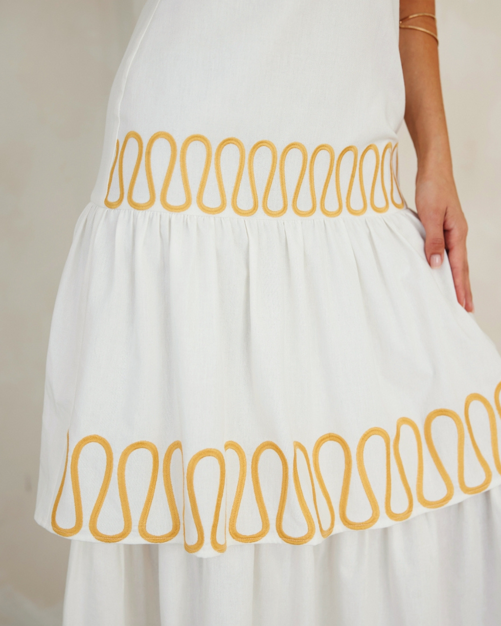 Sidney Cut-Out Halter Maxi Dress