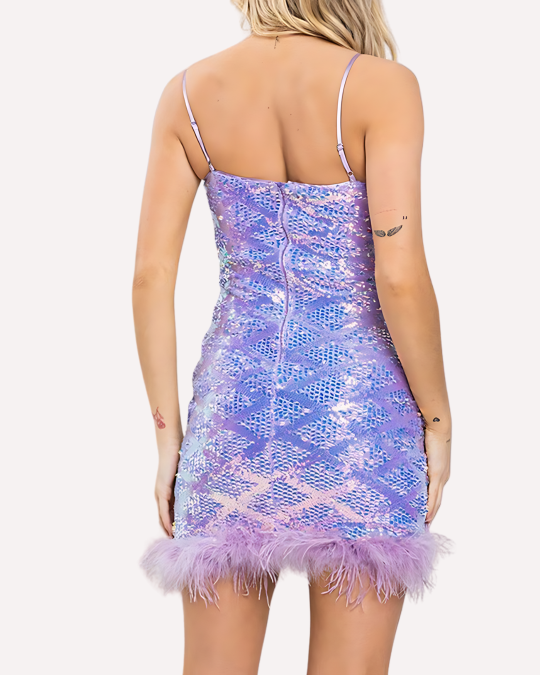 Starlit Sequin Mini Dress